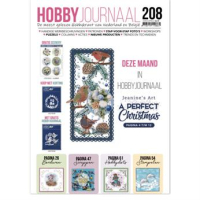 Billede: phobbyjournaal 208, hollandsk avis med masser af inspiration, mønstre og 1 gratis udstanset ark med 6 billeder